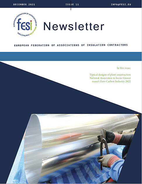 FESI Newsletter Issue 11.  December 2022 - FESI – European Federation of Associations of Insulation Contractors